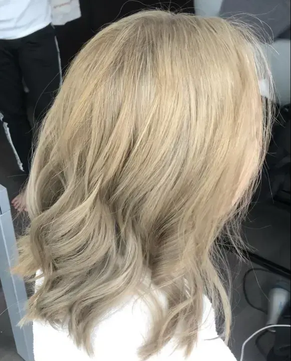 Fresh haircut styled at Nice Hair Salon